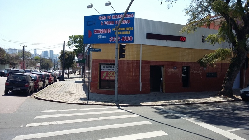 Vista panorâmica da loja